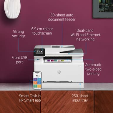 HP Color Laserjet Pro M283fdw AIO laserskrivare
