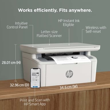 HP LaserJet M140w AiO laserskrivare
