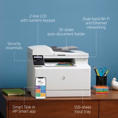 HP Color Laserjet Pro M183fw AIO färglaserskrivare