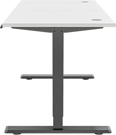 Piranha E-Base 120 höj- och sänkbart skrivbord (svart/vit)