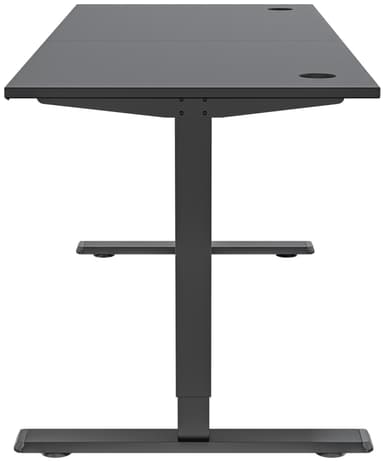 Piranha E-Base 140 höj- och sänkbart skrivbord (svart)