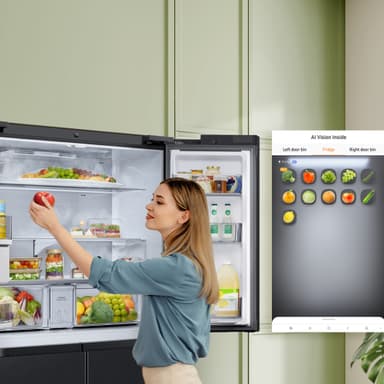 Samsung French Door Kyl/Frys RF65DG9H0ESREF (rostfri)