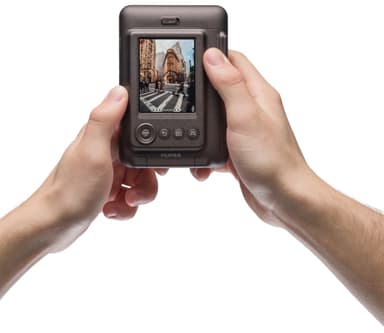 Fujifilm Instax Mini LiPlay direktkamera (brun)