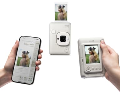 Fujifilm Instax Mini LiPlay direktkamera (vit)
