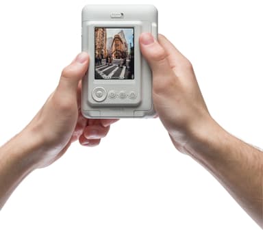 Fujifilm Instax Mini LiPlay direktkamera (vit)