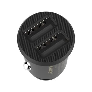 Baseus Grain Billaddare med 2xUSB 3,1A - Svart