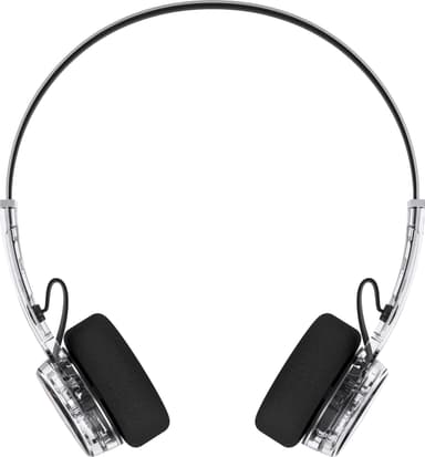 Defunc Mondo freestyle trådlösa on-ear hörlurar (transparent)