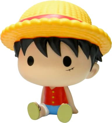 Plastoy Chibi One Piece Luffy sparbössa