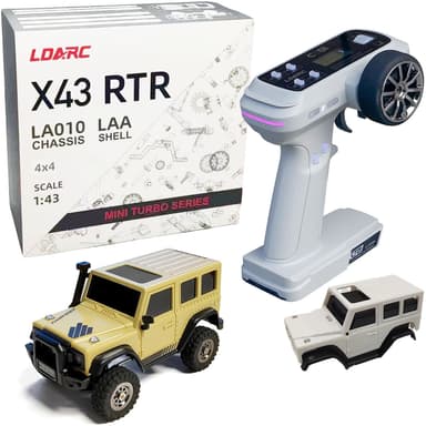 Mini Crawler 4WD 1/43 Desert Yellow - RTR