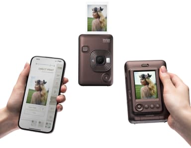 Fujifilm Instax Mini LiPlay direktkamera (brun)