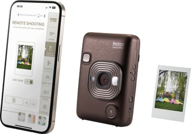 Fujifilm Instax Mini LiPlay direktkamera (brun)