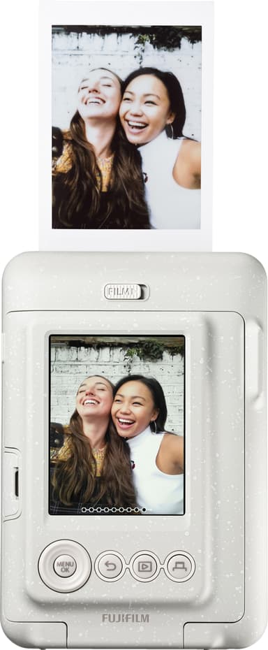 Fujifilm Instax Mini LiPlay direktkamera (vit)