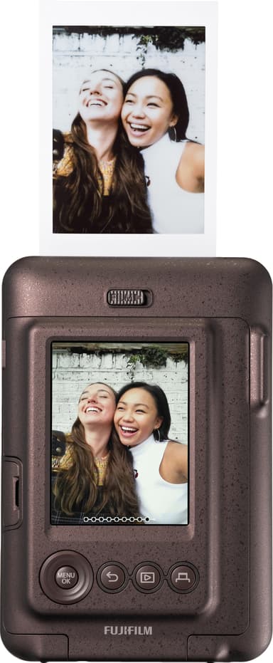 Fujifilm Instax Mini LiPlay direktkamera (brun)