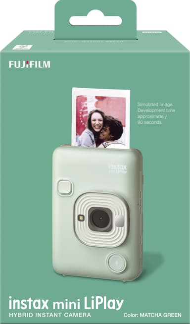 Fujifilm Instax Mini LiPlay direktkamera (grön)