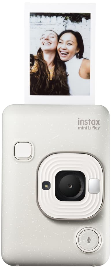 Fujifilm Instax Mini LiPlay direktkamera (vit)