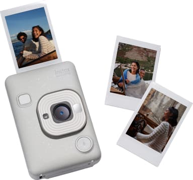 Fujifilm Instax Mini LiPlay direktkamera (vit)