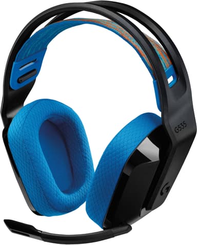 Logitech G G535 Lightspeed gamingheadset (svart)