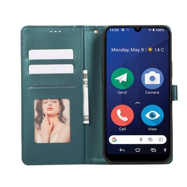 Blush mobilfodral 3-kort Doro 8210 - Forest Green