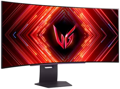 LG UltraGear 45GS95QE 45" OLED välvd bildskärm gaming