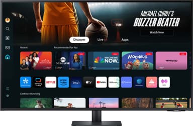 Samsung Smart Monitor M7 43" bildskärm (svart)