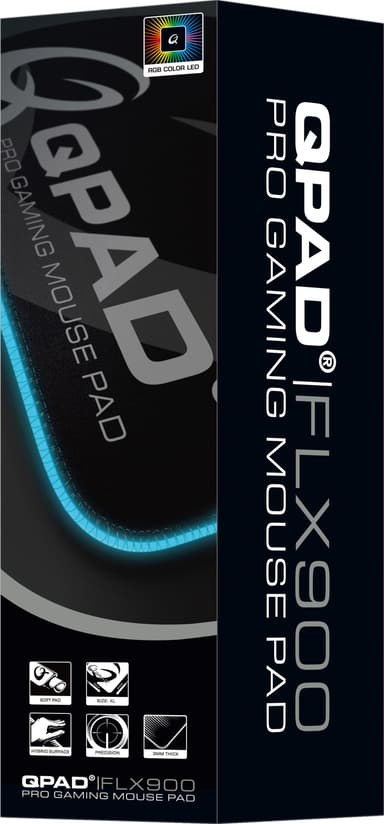 QPad FLX900 RGB musmatta