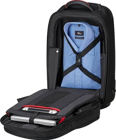 Samsonite Backpack PRO DLX6 17,3" Wheels datorryggsäck (svart)