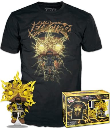 Funko Marvel Studios actionfigur & T-shirt set (Spiderman)
