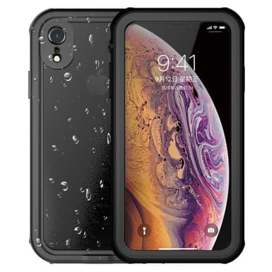 iPhone XR vattentätt fodral/skal Svart
