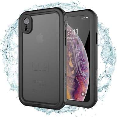 iPhone XR vattentätt fodral/skal Svart