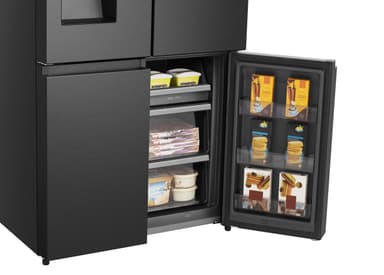 Hisense French Door Kyl/Frys RQ760N4SBFE (svart)