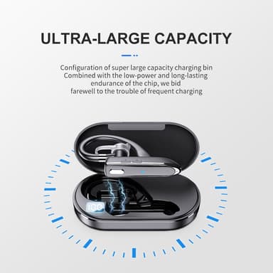 Öronsnäcka Bluetooth 5.1 Svart