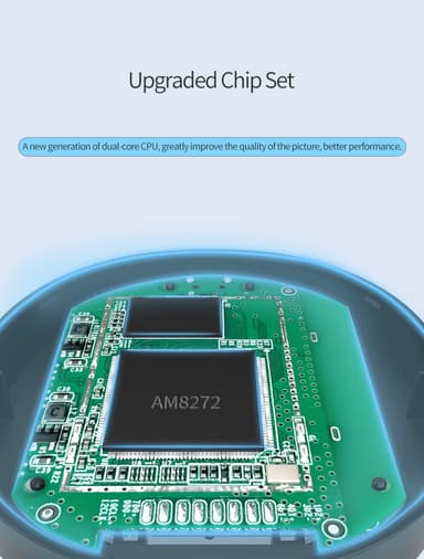 Trådlös HDM dongel mottagare 4K 2.4G 1080P Svart