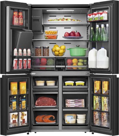Hisense French Door Kyl/Frys RQ760N4SBFE (svart)