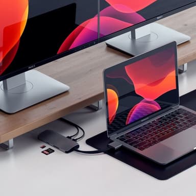 Satechi USB-C Dual Multimedia USB-hubb