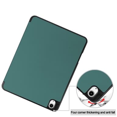 Till iPad Air 13 (2024) Slim fit tri-fold fodral Pennfack - Grön