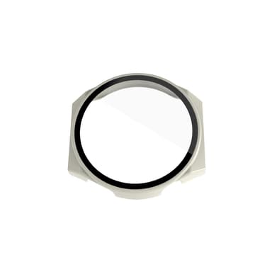 Fodral med skärmskydd för Huawei Watch GT3 Pro/Porsche (46mm) Vit