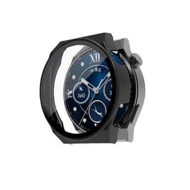 Fodral med skärmskydd för Huawei Watch GT3 Pro/Porsche (46mm) Svart