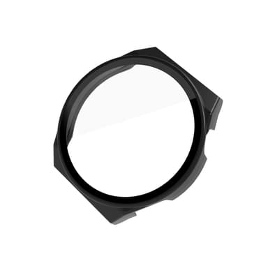 Fodral med skärmskydd för Huawei Watch GT3 Pro/Porsche (46mm) Svart