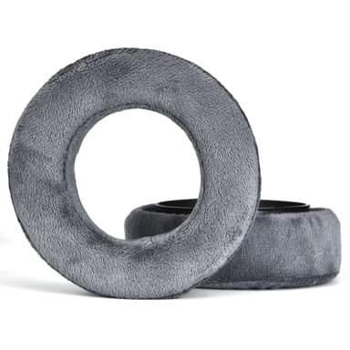 Flanellöronkuddar till Beyerdynamic DT700 Prox DT900 Prox Grå Tjocka ö
