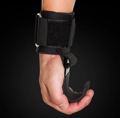 Tyngdlyftande krokgrepp med handledsomslag Hand-Bar