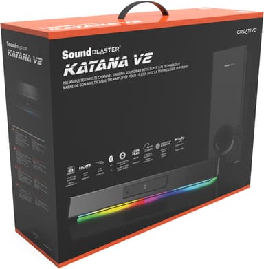 Creative Sound Blaster Katana V2 soundbar + subwoofer