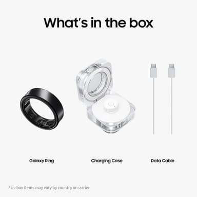 Samsung Galaxy Ring smartring Storlek 15 (svart)
