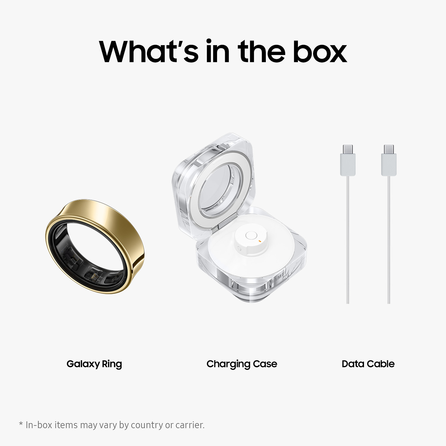 Samsung Galaxy Ring smartring Storlek 15 (guld)
