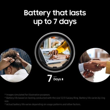 Samsung Galaxy Ring smartring Storlek 15 (guld)