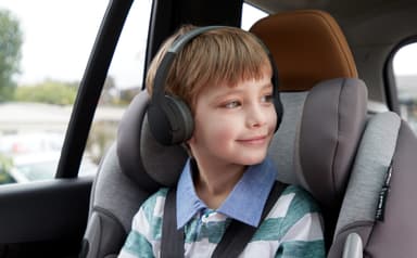 Belkin SoundForm Mini trådlösa on-ear-hörlurar (svart)