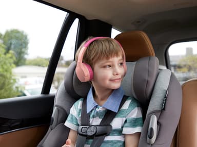 Belkin SoundForm Mini trådlösa on-ear-hörlurar (rosa)