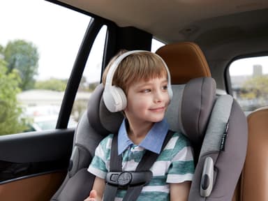 Belkin SoundForm Mini trådlösa on-ear-hörlurar (vit)