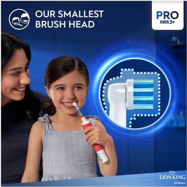 Oral-B Vitality Pro Kids Lion King eltandborste 297257 (röd)