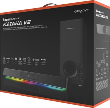 Creative Sound Blaster Katana V2 soundbar + subwoofer