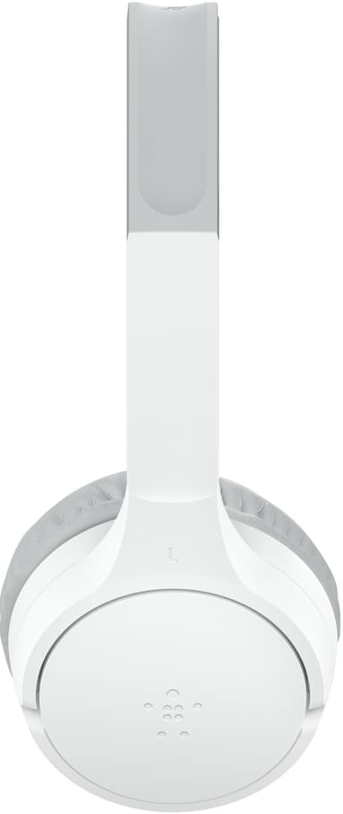 Belkin SoundForm Mini trådlösa on-ear-hörlurar (vit)